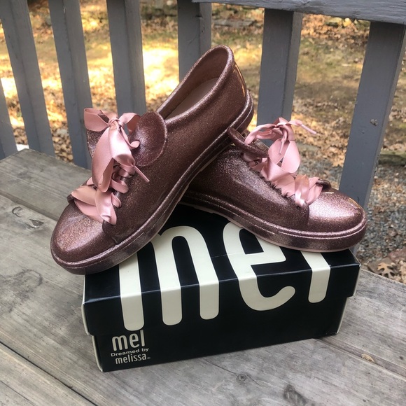 Mini Melissa Other - Mini Melissa by Mel Be Disney Glitter Sneakers 4